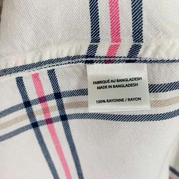 Plus Size Flannel Shirt Women Plaid Shirt Casual soft sz 2X Mystyle - Picture 14 of 15